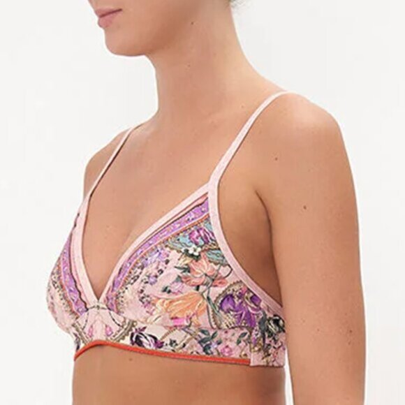 Camilla Mad As A Snake Crop Top Soft Bra Bralette Small CD b57 - Picture 3 of 10